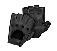 Pilot-2, guanti guida mezze dita - XL - Nero