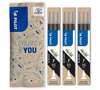 PILOT - 9 Ricariche FriXion Point - Cancellabile - Nero - Punta Fine | Compatibili FriXion Point e Point Clicker - Nero - Punta Fine Synergy (0,5mm)