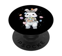 Pilot Aviation - Uova di coniglio pasquale PopSockets PopGrip Adesivo