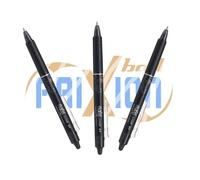 Pilot Black Frixion Clicker Retractable Fine Rollerball Erasable Pens Pen 0.7mm