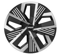 Pilot Blade Runner - Set 4 copricerchi - 16" - Nero/Argento