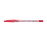 Penne a sfera Pilot Bp-S - 788035 Penne rosse a sfera con tratto da 0,27 mm e fusto di color rosso traslucido in confezione da 12 Pz.