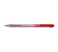 Penna a sfera a scatto BP S Matic - punta fine 0,7mm - rosso - Pilot