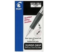 Pilot BPGP-10R-F Supergrip blu Penna a sfera a scatto da 0.7 mm (confezione da 1
