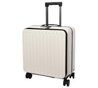 Pilot Case HLG1018 - Borsa da viaggio leggera in policarbonato rigido, bianco, L: 41.5 x H: 49 x W: 24 cm, Caso pilota