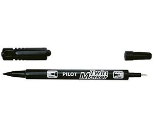 Pilot Cf10marker Twin Nero