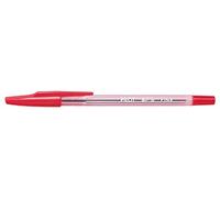 Penne a sfera Pilot Bp-S - 788035 Penne rosse a sfera con tratto da 0,27 mm e fusto di color rosso traslucido in confezione da 12 Pz.