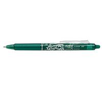 Pilot Clicker - Penna gel cancellabile, punta da 0,7 mm, inchiostro verde