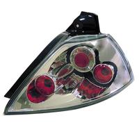 Pilot 09042 LED Coppia Posteriori Fanali per Renault Megane (9/02>), Cromato