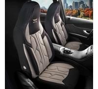 Pilot Coprisedile Adatto A per Toyota Prius+ IN Beige Nero 1098P043