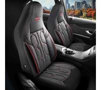 Pilot Coprisedile Adatto per Renault Talismano Nero Grigio Scuro Rosso 1098P052