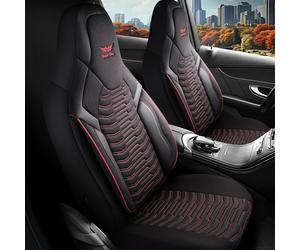 Pilot Coprisedile Compatibile Con Kabe Wohnmobil Caravan In Schwarz Rot 1053P002