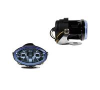 Pilot Faretti Fendinebbia 72351 Kit alogeni omologati Moto e Auto 12V 55W Blu