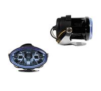 Pilot Faretti Fendinebbia 72351 Kit alogeni omologati Moto e Auto 12V 55W Blu