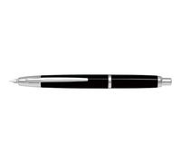 Pilot Fountain Pen Capless Decimo, Nero Body, F-Nib (FCT-15SR-B-F)