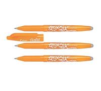 Pilot Frixion - Rullo cancellabile, linea medium, 0,7 mm, colore: Arancione albicocca