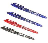 PILOT - Frixion Ball - Penna cancellabile, 4 pezzi, multicolore