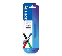 PILOT FriXion Ball - Ricarica per penna cancellabile a 4 colori, punta fine, 0,5 m, confezione da 2, inchiostro blu