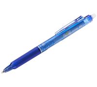 Pilot Frixion Clicker Retractable Erasable Rollerball 0.5 mm Tip - Blue, Pack of