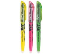 PILOT Frixion Evidenziatore Punta Scalpello 4.0mm Colori Pastello e Fluorescenti
