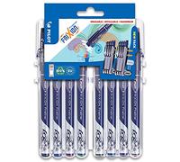 Pilot FriXion Fineliner - Set evolutivo da 8 colori assortiti, punta fine