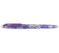 PILOT Frixion - Penna a sfera cancellabile a calore/attrito, punta 0,5 mm, colore: Viola