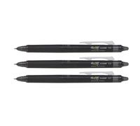 Pilot Frixion Point Clicker Pen - 0.5mm Fine Synergy Tip - Black Ink - Supplied