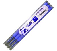Pilot Frixion Point Ricariche 0,5 mm, colore: blu (Confezione da 3)