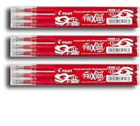 Pilot Frixion Refill per Penna a sfera, rot, set da 9