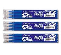 Pilot Frixion, ricarica per mina di matita cancellabile, 3x3 Set, blau, 1