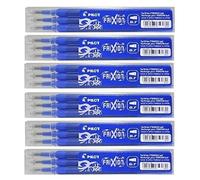 Pilot Frixion ricariche roller ball penne cancellabili penna in ricarica compatibile BLS-Fr7 (confezione da 6 ricariche - 18) ricariche 0,7 mm blu