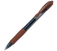Pilot g-2 0.7 mm fine Retractible Pen - Caramel (3 pezzi)