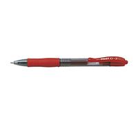 Pilot g-2 0.7 mm fine Retractible Pen - rosso (Single Pen)