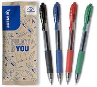 (TG. 4 Count (Pack of 1)) Pilot G-2, Penna Roller a Inchiostro Gel, a Scatto e R