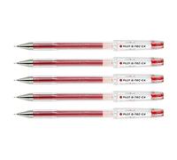 PILOT G-TEC-C4 - Penna roller, punta ultra sottile, 0,4, 0,2 mm, colore: Rosso