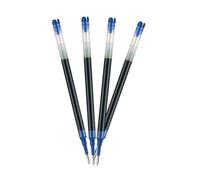 Pilot G2-07 - Ricarica di inchiostro gel blu, punta media da 0,7 mm, per Pilot G2 AlphaGel G23 G2ex Gel-X Begreen G-Knock ExecuGel B2P, forniture per scrittura, lavoro, studio e diari, confezione da 4