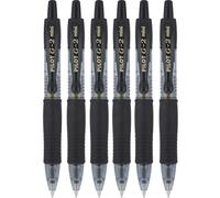 PILOT G2 Mini Premium Penna Roller Gel Retrattile Punta Fine 07mm Inchiostro Nero 6 Pezzi