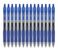 PILOT, G2 Premium - Penna roller gel, punta fine 0,7 mm, blu, confezione da 14