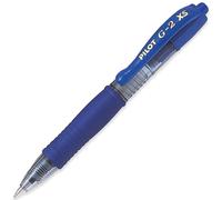 Pilot G2-XS7 Penne Rollerball Pixie Mini 0,7 mm Punta 0,4 mm 8 Colori