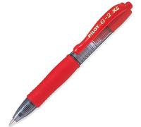 Pilot G2-XS7 Penne Rollerball Pixie Mini 0,7 mm Punta 0,4 mm 8 Colori