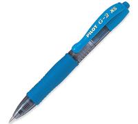 Pilot G2-XS7 Penne Rollerball Pixie Mini 0,7 mm Punta 0,4 mm 8 Colori