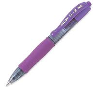 Pilot G2-XS7 Penne Rollerball Pixie Mini 0,7 mm Punta 0,4 mm 8 Colori