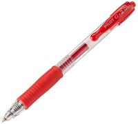 Pilot G205 Retractable Gel Rollerball 0.5 mm Tip (Box of 12) - Red