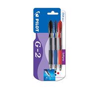 Pilot G207 - Penna a sfera con inchiostro gel, punta da 0,7 mm Dreifach assortiti