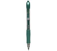 Pilot G207 - Penna a sfera con inchiostro gel, punta da 0,7 mm Einzelbett Verde metallizzato