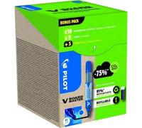 Pilot Greenpack, V-Board Master, Blue, 10 Markers and 10 Refills, (WLT556282)