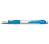Pilot H-185 SL Super Grip - H-185 SL Super Grip, Matita Automatica, dimensione normale, colori trasparente e blu chiaro