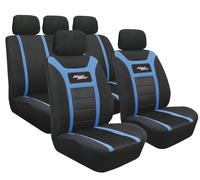 High-Gear, set fodere coordinate - Blu sedili auto