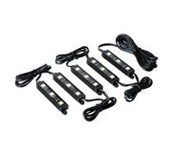 Set strisce decorative interno esterno 5x3 led 12V bianco
