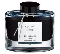 Pilot Iroshizuku Fountain Pen Ink - 50 ml Bottle - Syo-ro Pine Tree Dew (Gray Turquoise) (japan import)